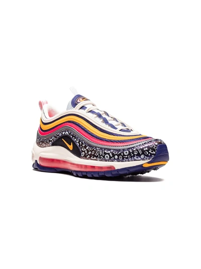 Nike Teen Air Max 97 Gs 'back To School' Trainers In Purple