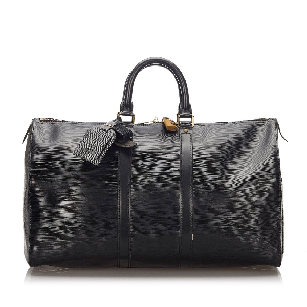 Pre-Owned Louis Vuitton Epi Keepall 45 In Black | ModeSens