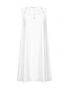 Pinko Short Dresses In White