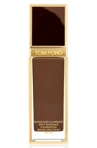 Tom Ford Shade And Illuminate Soft Radiance Foundation Spf 50 In 13.0 Espresso