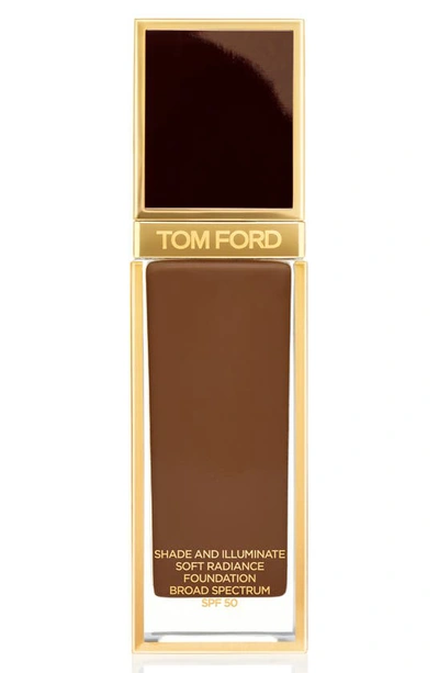 Tom Ford Shade And Illuminate Soft Radiance Foundation Spf 50 In 12.5 Walnut