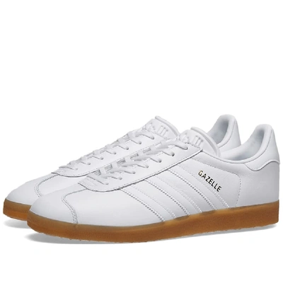 Adidas Originals Adidas Gazelle Sneakers In White