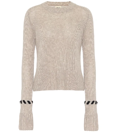 Khaite Alena Cashmere Sweater In Beige