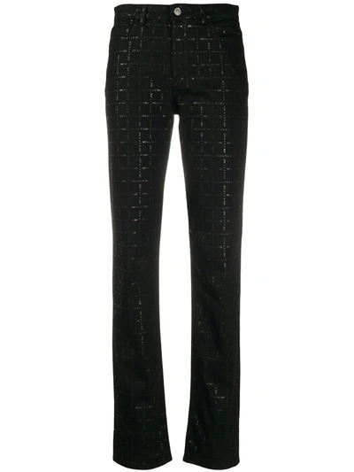 Alyx Slim Fit Jeans With Nylon Buckle In Black