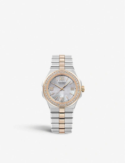 Chopard Womens R Gld/s Steel/whte 298601-6002 Alpine Eagle Automatic 18ct Rose-gold, Lucent Steel A2