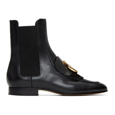 Chloé Chloe Black Chloe C Chelsea Boots