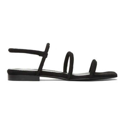 Dorateymur Black Easy Sandals