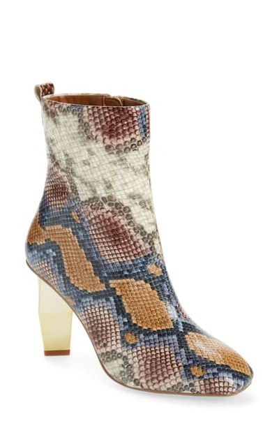 Kurt Geiger Daxon Bootie In Mult/ Other Snakeskin