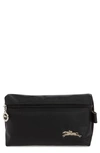 Longchamp Le Pliage Club Medium Cosmetics Case In Black