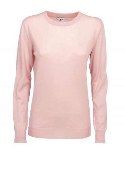Loewe Sweater In Baby Pink