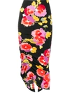 Essentiel Antwerp Vignol All Over Print Skirt In Jazzy Pink