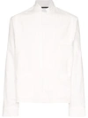 Haider Ackermann Pyjama Rifleman Cotton Shirt In White