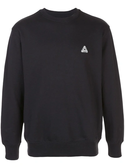 Palace Sofar Crewneck Sweatshirt In Black