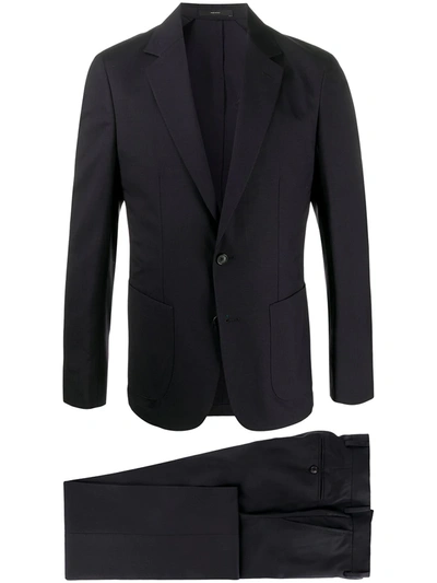 Paul Smith Tailored Two-piece Suit In Blue