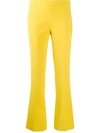 Giambattista Valli Tailored Straight Leg Trousers In Yellow