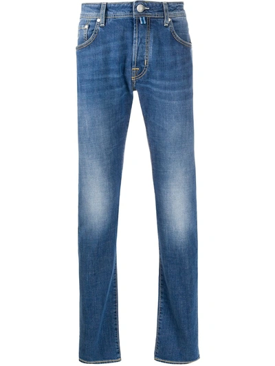Jacob Cohen Mid-rise Slim Jeans In Blue