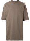 Rick Owens Longline T-shirt In Brown