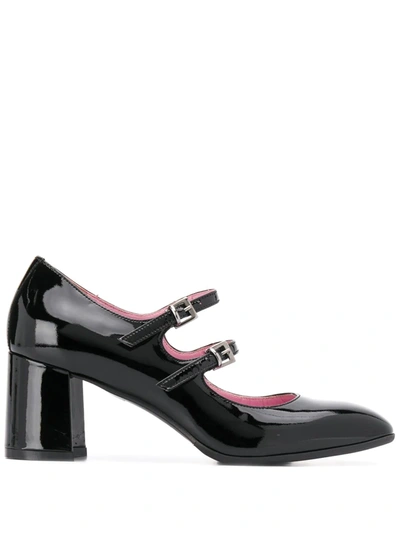 Carel Alice 65mm Buckled Pumps In Black