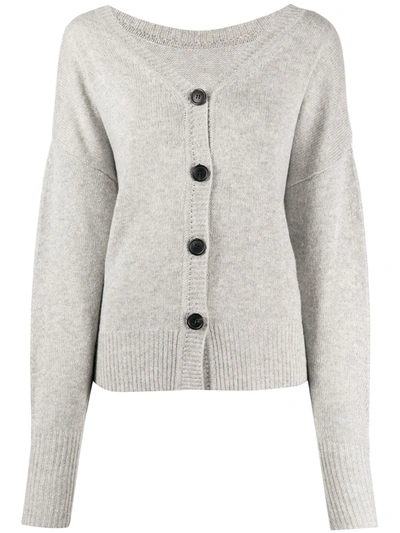 Isabel Marant Relaxed-fit Cardigan In Grey