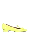 Rayne Loafers In Yellow