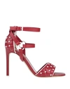 Valentino Garavani Sandals In Red
