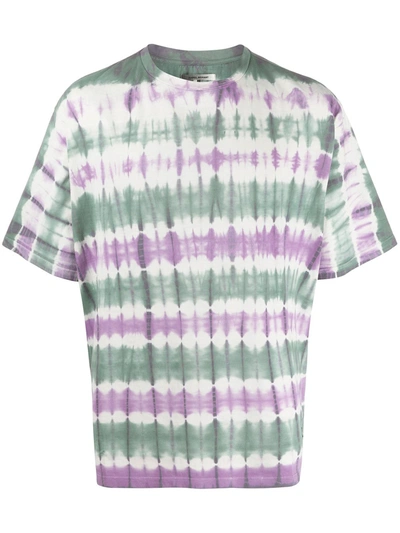 Isabel Marant Pondy Tie-dyed Cotton T-shirt In Green