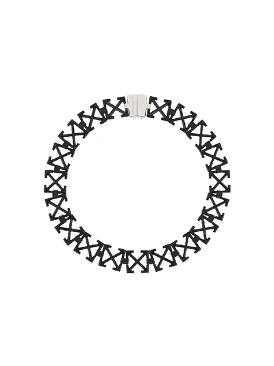 Off-white Arrows Blackened Necklace