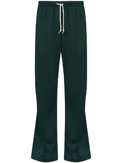 Adidas Originals Adidas Side Stripe Track Trousers In Green