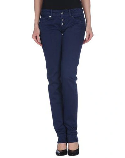 Dondup Denim Pants In Dark Blue