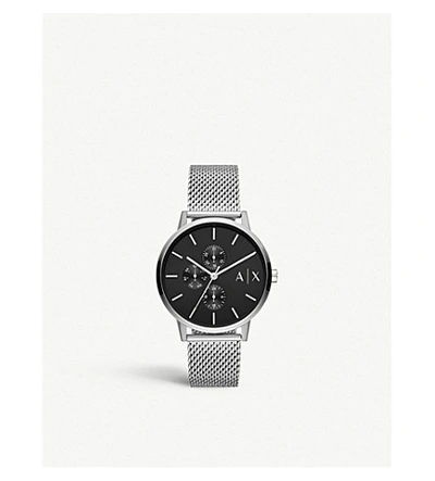 Armani Exchange Ax2714 Stainless Steel Watch In Silver