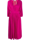 N°21 Pleated Dress In Pink