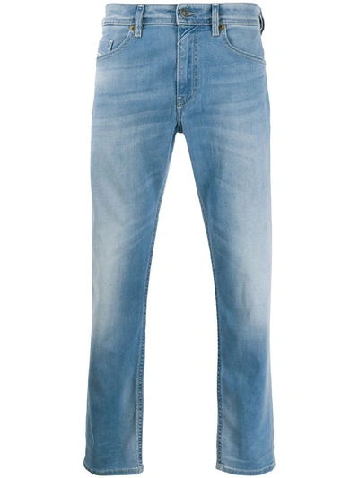 Diesel D-luster Skinny Jeans In Bleach Wash-blues
