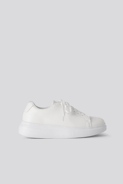 Na-kd Basic Court Trainers - White In Offwhite