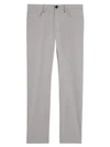 Theory Compact Ponte Tech Pants In Smoke