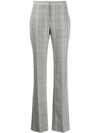 Alexander Mcqueen Prince Of Wales Check Trousers In Black