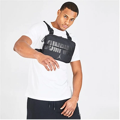 tensión Para aumentar arbusto Nike Jordan Jumpman Chest Rig Nylon Bag In Black | ModeSens