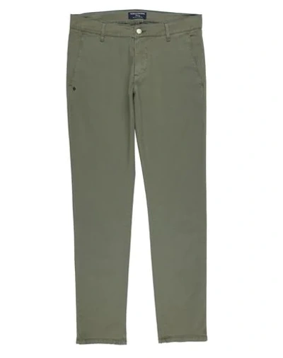 Grey Daniele Alessandrini Pants In Military Green