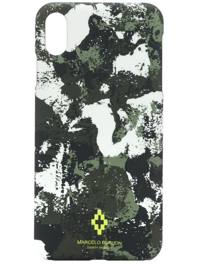 Marcelo Burlon County Of Milan 十字形logo迷彩科技材质iphone X/xs手机壳 In Camouflage