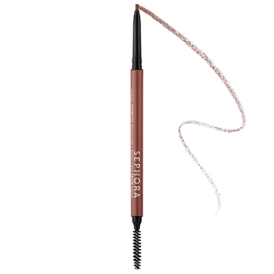 Sephora Collection Retractable Eyebrow Pencil - Waterproof 02 Nutmeg Brown 0.003oz / 0.08g