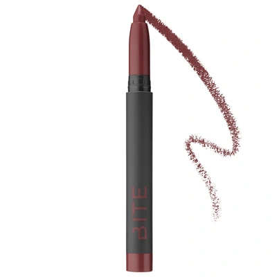 Bite Beauty Power Move Creamy Matte Lip Crayon Brandy 0.05 oz/ 1.5 G