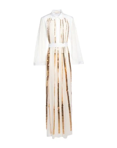 Tory Burch Long Dresses In White