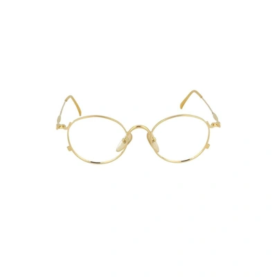 Jean Paul Gaultier Men's Gold Metal Glasses