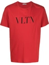 Valentino Regular Fit Vltn T-shirt In Red