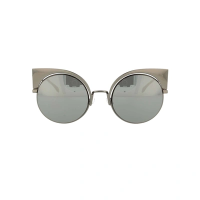 Fendi Women's  Grey Metal Sunglasses