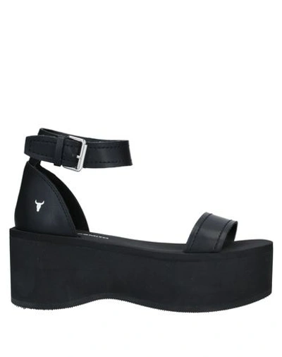 Windsor Smith Sandals In Black