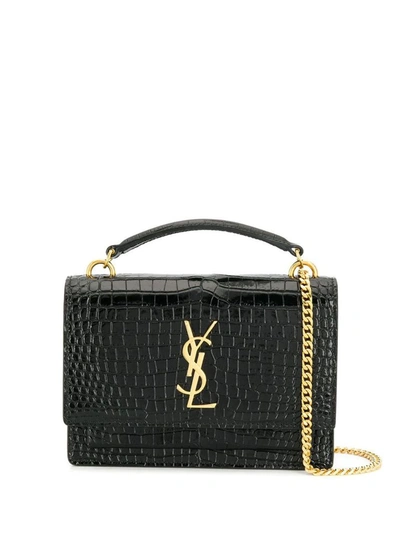 Saint Laurent Women's Black Leather Handbag