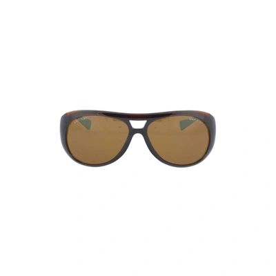 Alain Mikli Women's Brown Acetate Sunglasses