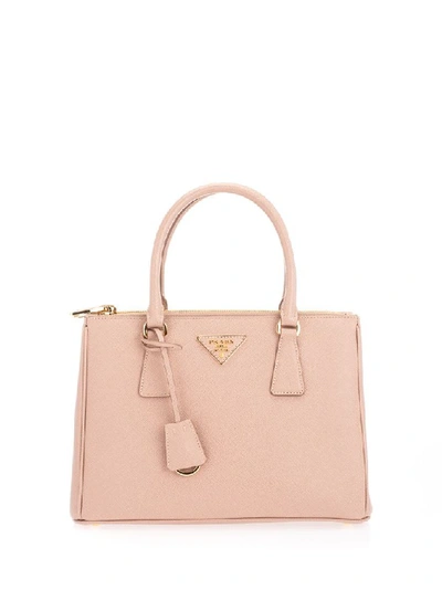 Prada Women's Pink Leather Handbag