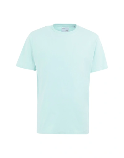 Colorful Standard T-shirts In Green