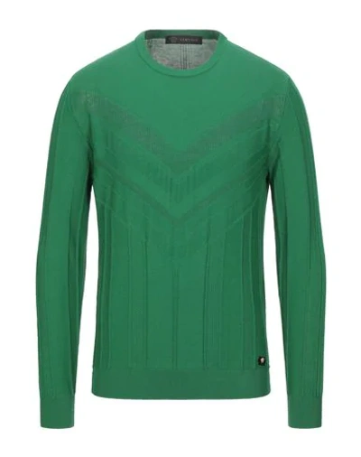 Versace Sweaters In Green